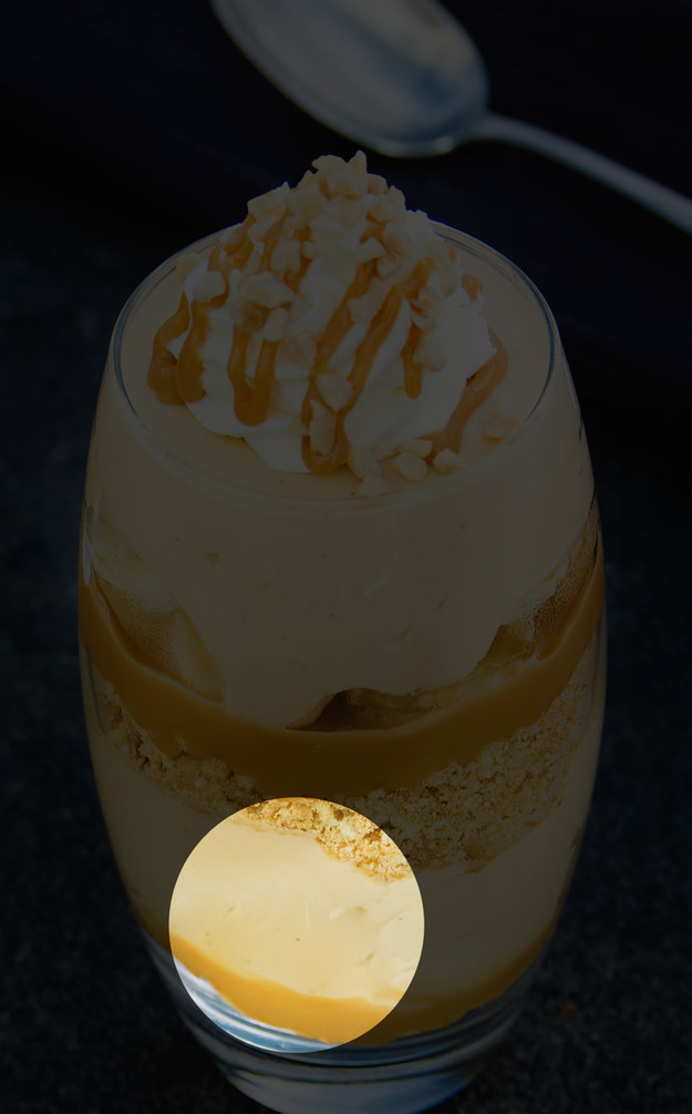 In photo A, a bit of space is filled in.