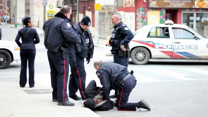 This Video Shows Toronto Cops Intimidating A Witness During A Violent Arrest 0889