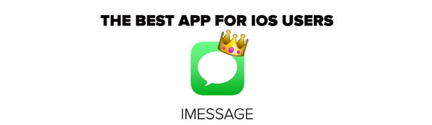 If you – and most of your contacts – have iPhones, it's a no brainer: use iMessage.