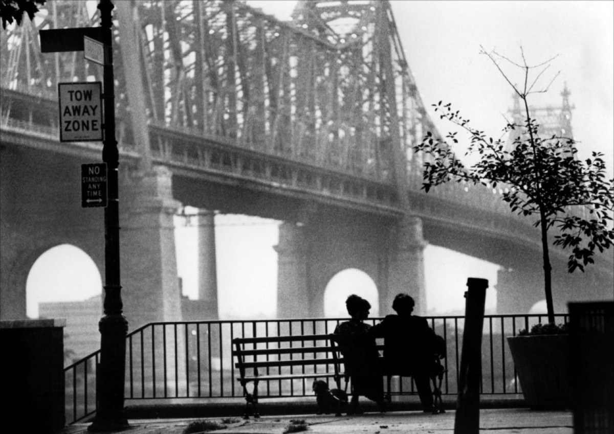 Why it's memorable: The sheer artistic quality captures the sensation of falling in love more so than any other shot.Where you recognize it from: The shot is virtually replicated in any shot where two people are sitting and admiring an impressive metropolitan monument/landscape. Recently, Amy Schumer's Trainwreck recreated the shot in the exact location, though altering it with a twist that's a tad too much NSFW for this article.ps. just google it if you're curious