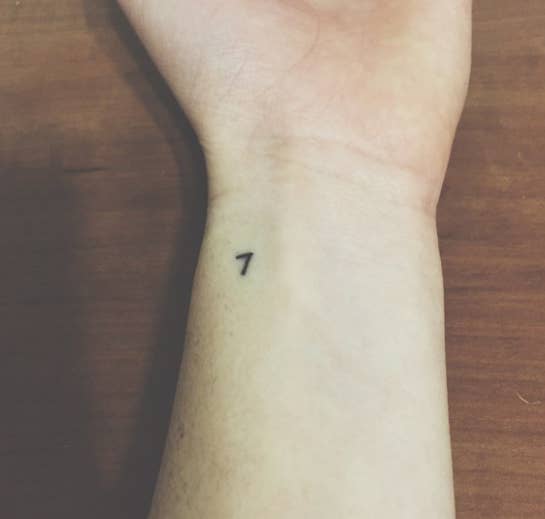 My favorite number, as simple as that.—jamiev450