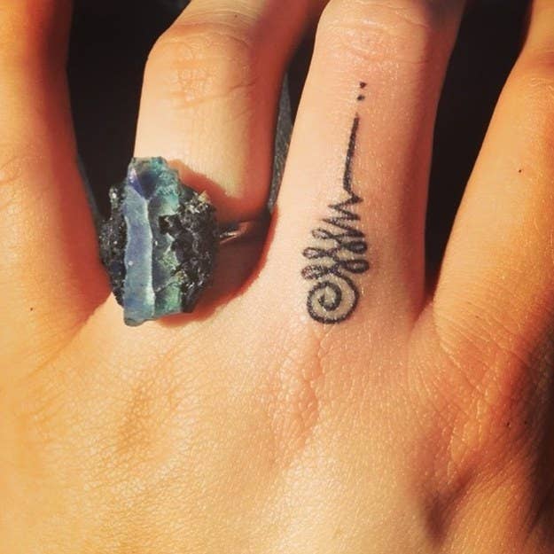 My unalome tattoo.—joannar13