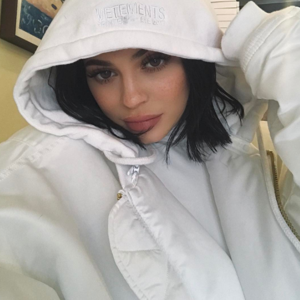 Kylie Jenner just revealed her Valentine's Day Collection on Snapchat, people.