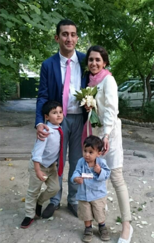 Zhinous laughed, but the pair soon fell in love. Aliabadi was born in Iran, but has lived in the US since he was 14. After two and a half years of planning, the couple got engaged and Zhinous began the process of immigrating to the US.