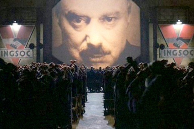 George Orwell's 1948 novel 1984 is a story set in a dystopian future where the day-to-day life of people is controlled by an oppressive, totalitarian government.