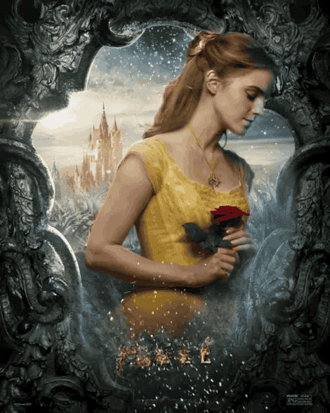 Image result for live Belle movie poster with Emma Watson gif