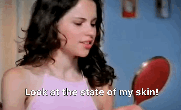 Many of us long for the state of your skin.