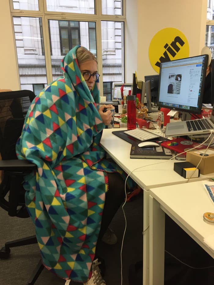 Totally ruins your office chic though.