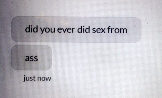 If you're gonna be a fuckboy, at least try to construct a proper sentence.