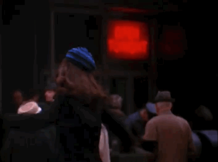 Moore tosses her hat in the opening credits of The Mary Tyler Moore Show.
