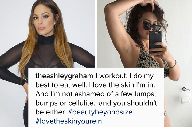 Queen Ashley Graham Porn - Supermodel Ashley Graham Shared A Photo Of Her Cellulite With A Perfect  Message