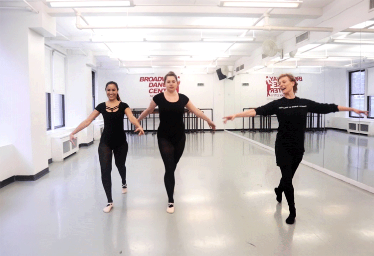 “I thought ballet was a moving train you could only jump on when you were young, but with enough practice, anyone can strive for graceful perfection.”