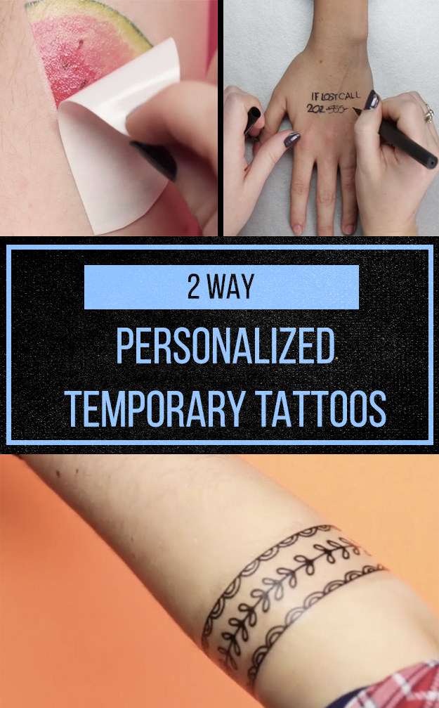 Heres How to Make a DIY Temporary Tattoo Using a Pen and Toothpaste   Pulse Nigeria