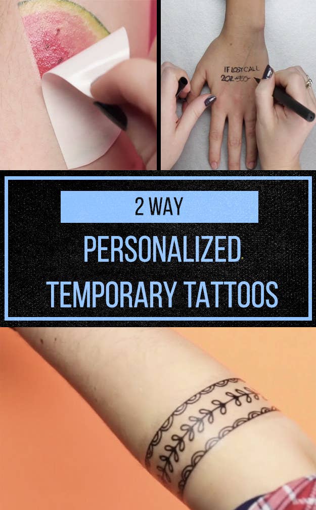 These Borderline Genius Tattoo Diys Are Quick And Painless