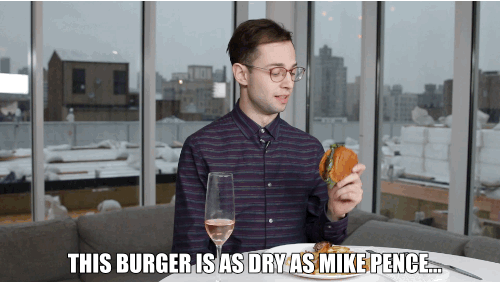 It wasn't the best burger we've eaten, but it's definitely the most homophobic. 🌈