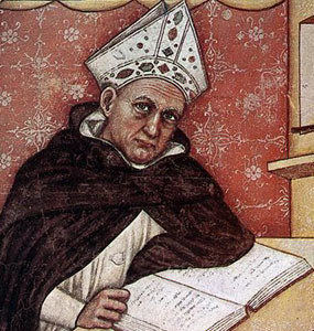 Las propuso Alberto Magno (sacerdote, obispo y doctor de la Iglesia) y eran cinco (de más aceptable a menos): misionero, uno al lado del otro, sentados, de pie y desde detrás.