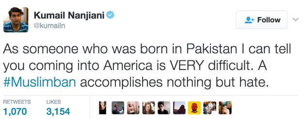 Silicon Valley actor Kumail Nanjiani: