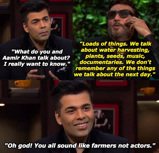 13 Hilarious Moments From Tiger And Jackie Shroff S Koffee With Karan Episode First airing on 19 november 2004. koffee with karan episode