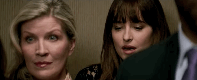 50 Shades Of Grey Elevator Scene