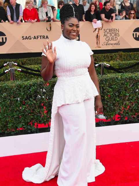 Danielle Brooks graced the red carpet for the 2017 SAG Awards on Sunday and when she stopped to speak to E!, she revealed some news about Orange Is the New Black Season 5.