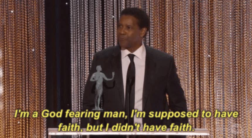 Denzel Wins Sag Awards 2022