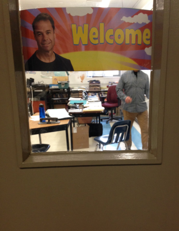 This educator's warm welcome.