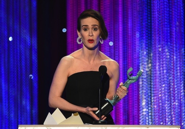 When Sarah Paulson urged anyone who can afford it to donate to the ACLU.