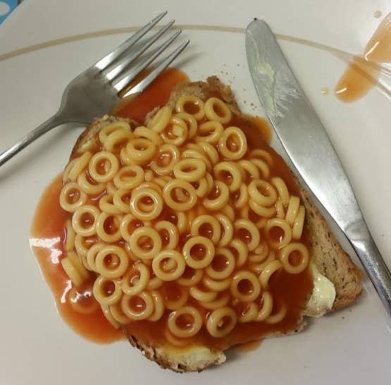 To British people, spaghetti hoops on toast is the ultimate sick day lunch. To everyone else, it&#x27;s just a soggy mess.