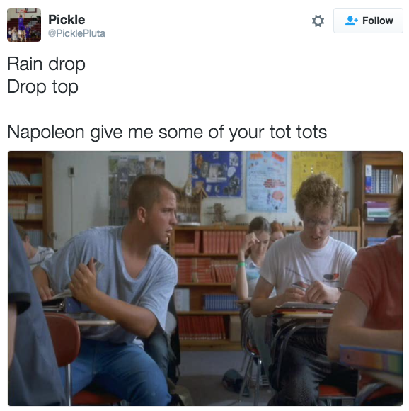 The 22 Best "Rain Drop, Drop Top" Tweets