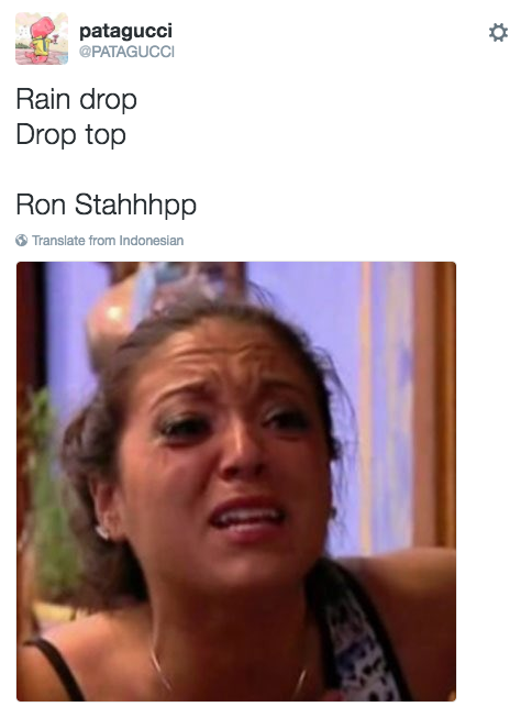 The 22 Best "Rain Drop, Drop Top" Tweets