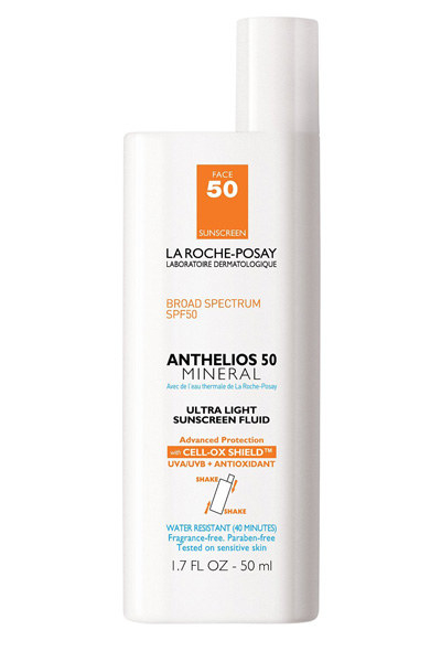 La Roche-Posay Anthelios 50 Mineral Ultra-Light Facial Sunscreen, for superb sun protection -- even if you have sensitive skin.