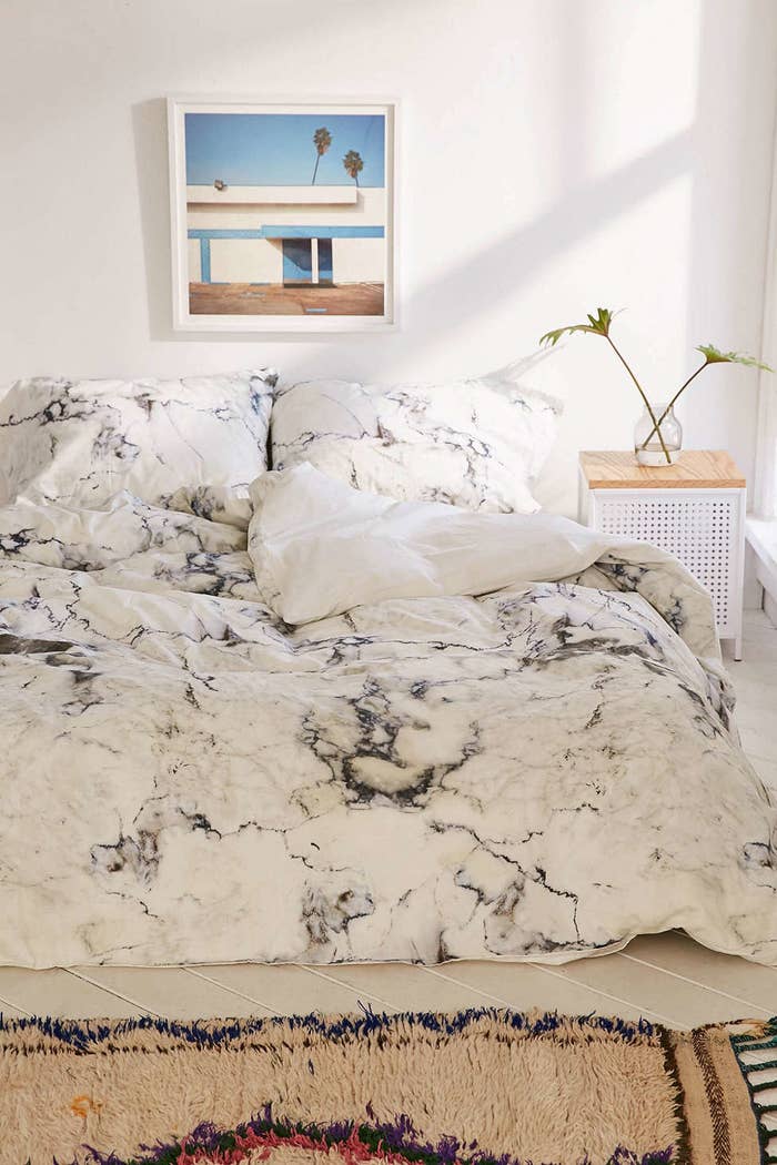 28 Bedding Sets That Are Almost Too Cool To Sleep On