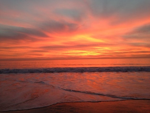You will see a bunch of beautiful sunsets.