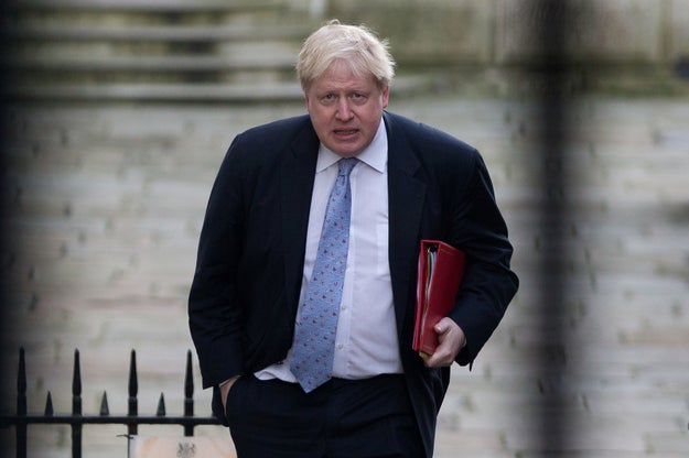 British Foreign Secretary Boris Johnson was deployed to the House of Commons on Monday to defend the government's decision to not revoke the invitation.