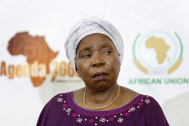 Outgoing head of the African Union, South Africa's Nkosazana Dlamini-Zuma, didn't mince words on Monday when addressing Donald Trump's executive order on refugees.