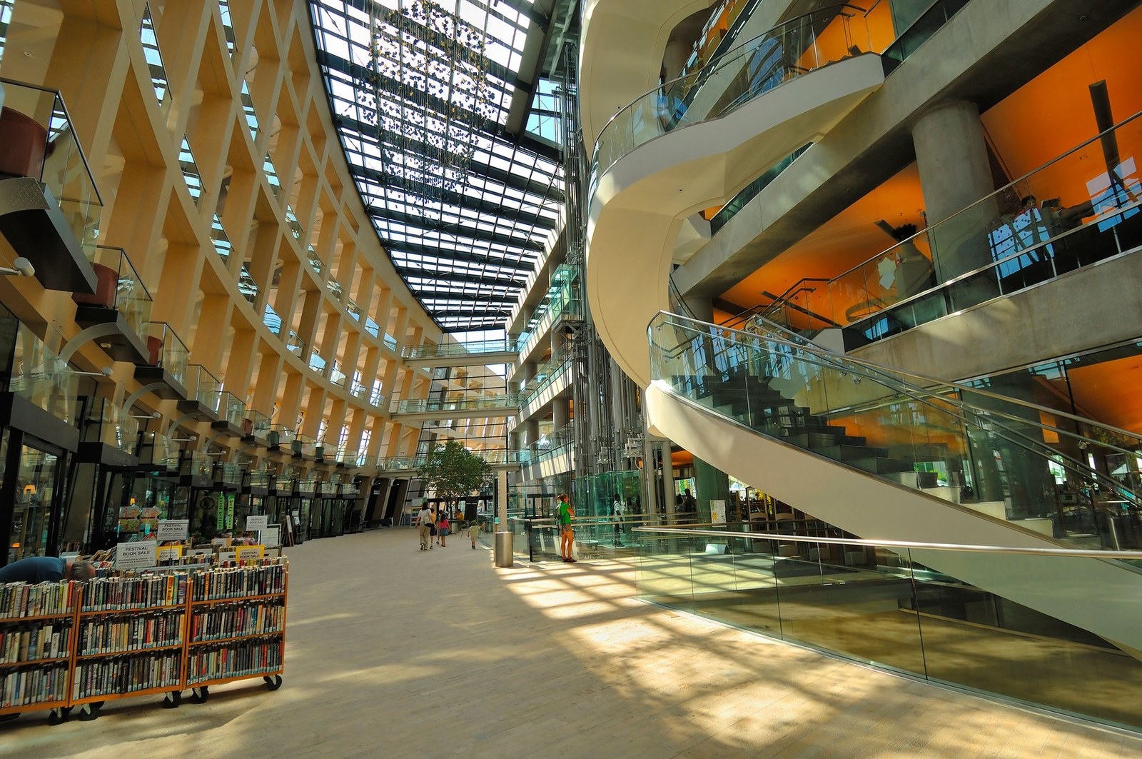 Local libraries offer education outside the classroom by providing communities with free (or subsidized) ESL lessons, CPR training, and lots and lots of books. Find a complete list of libraries across the country here.