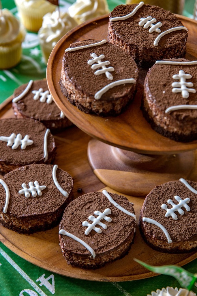Adults need these rice crispy treats shaped as football. Recipe here