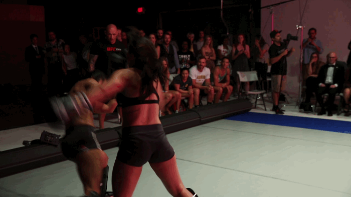 "Instead of just going to a gym, I chose a new hobby: MMA-style self defense. I have a trainer to keep me accountable and a great group of new friends who will heckle me if I miss a day. Mostly, I keep with it because I love it. Pick a sport or activity that you really enjoy and in no time at all you will find working out has become a part of your routine that you look forward to." —Annabelle86
