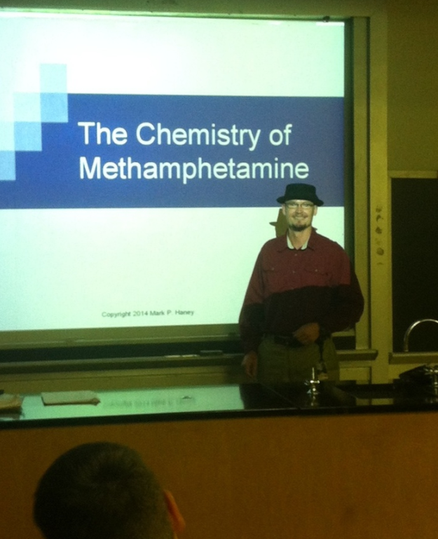 And this chemistry-loving Breaking Bad fanatic.