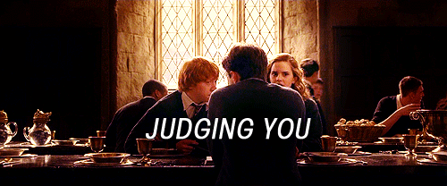 Wait, so MuggleNet isn't your default homepage? Your Pinterest board ISN'T exclusively Harry Potter inspired DIYs? And you call yourself a Potterhead. *unimpressed sniffle*