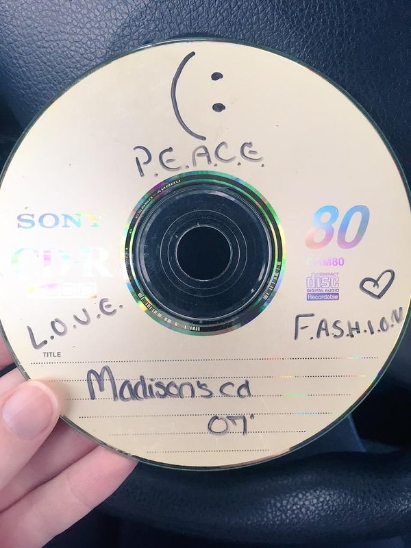 Spending hours crafting the perfect mix CD.