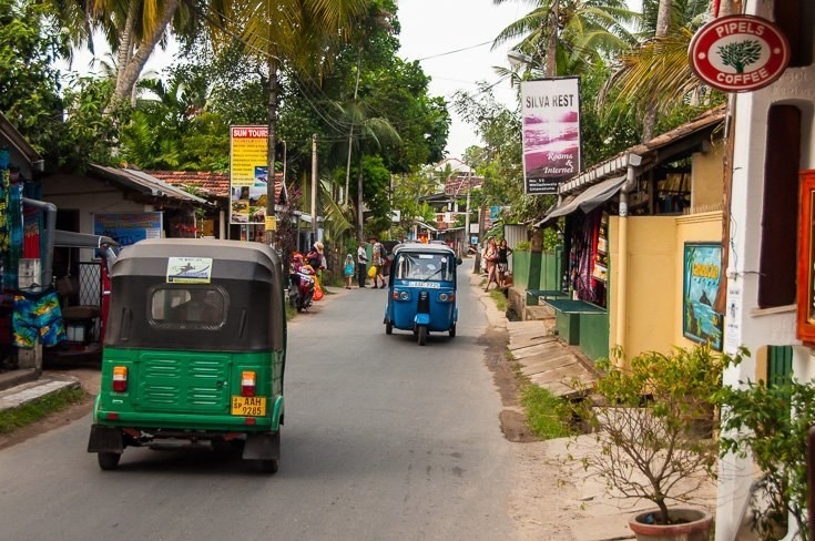 Ignore anyone that approaches you on the road, plenty of scammers and a horde of tuk tuk drivers make a living by hunting tourists! If you got no option, get into a meter tuk. Renting a bike is the best way to move about in Unawatuna or travel around in an air taxi Sri Lanka if you want a fun alternative to regular sightseeing; like Cinnamon air, giving you a bird’s eye view of the stunning scenery below