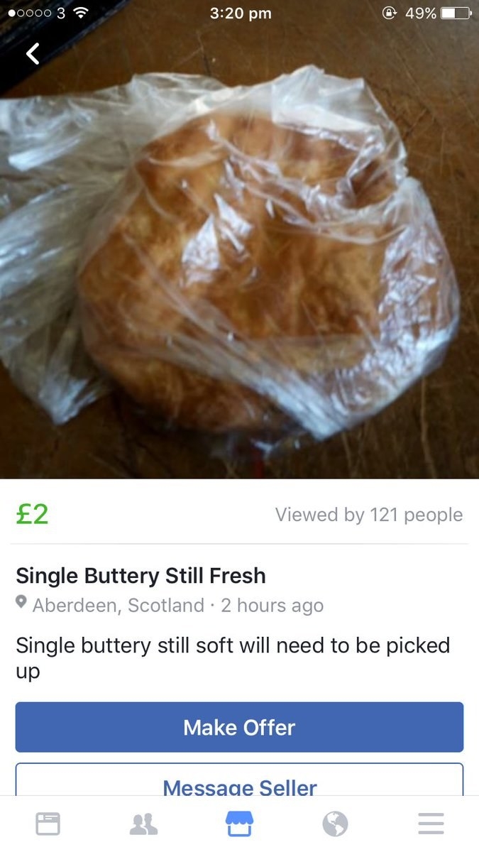 £2 for a roll? Bolt.