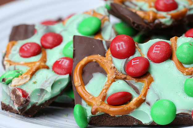 You Know You Want This Mint Chocolate Bark