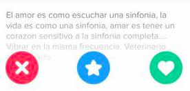"Amar es tener corazón sensitivo a la sinfonía completa". Claro que sí, guapi.