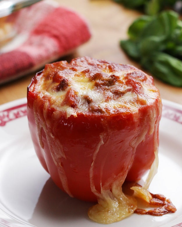 Lasagna-Stuffed Peppers