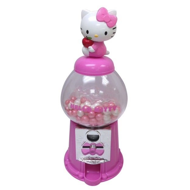 Este dispensador de chicles de Hello Kitty es la monada que no sabías que necesitabas ($366).
