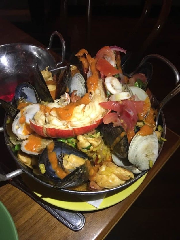 GARCIA’S SEAFOOD “PAELLA”