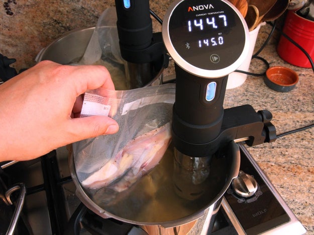 You'll be cooking your steaks sous vide.