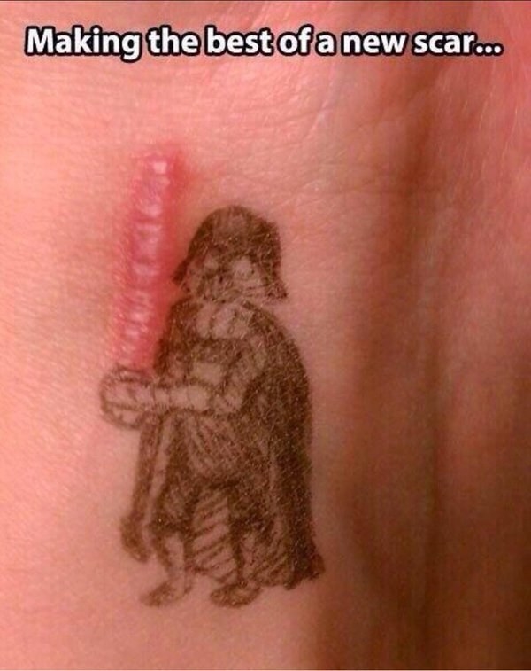 Tatuagem de Darth Vader: